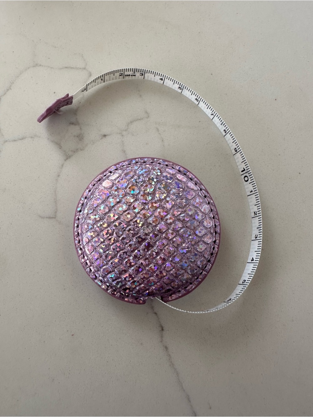 Brahmin measure tape pixie dust metallic genuine leather FIRM Price - Picture 3 of 5